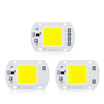 LUSTREON AC110V/220V 20W 30W 50W White/Warm Whi... (COLOR.: WARMWHITE | WATT: 20W | VOLTAGE: AC110V)