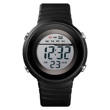 SKMEI 1497 Simple Design Back Light LED 5ATM Men Watch (NO.: 3)