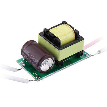 5pcs 4W 5W 6W  4-6W LED Driver Input AC 85-265V to DC 12V-24V Built-in Drive Power Supply Lighting f