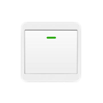 Bakeey 433Mhz 315Mhz RF Wireless Switch 1 Gang Light-Switch Transmitter Smart Home Wall Panel