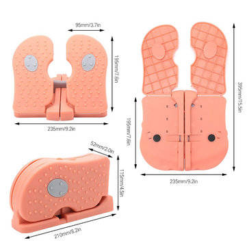 Mini Stepper Pedal Easy To Take Cycling Fitness Indoor Homework Exerciser Folding Presser Foot Pull