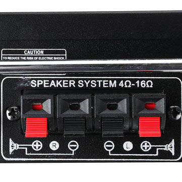 BT-198A 300W+300W Power Car Amplifier HIFI Digital Audio bluetooth AMP FM Radio For Car/Home/Theate