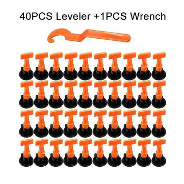 41-102pcs Ceramic Floor Wall Construction Tool Tile Leveling System Kit Spacers (TYPE: .A)
