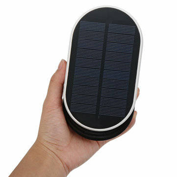 5V 0.9W Portable Solar Powered Oxygen Pump Aquarium Fishing Pool Pond Air Pump Built-in 3600mAh Li-i