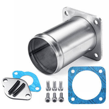 Stainless Steel EGR Valve Blanking Plate Removal Kit For Land Rover Discovery 2  Defender TD5