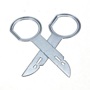2x Radio Stereo Release Removal Tool Key for VW Audi Mercedes Porsche