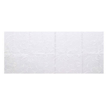 45X100cm Frosted Glass Film Privacy Scroll Flower Window Static Cling