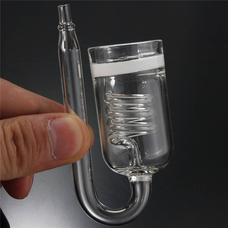 Aquarium CO2 Diffuser for 60~300L Plants Tank Atomizer Solenoid Regulator Moss CO2 Atomizer