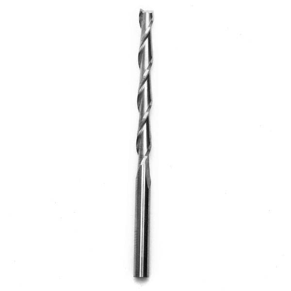 3.175mm 2 Flute Spiral Bit Carbide End Mill Router 32mm CEL CNC Cutting Tool