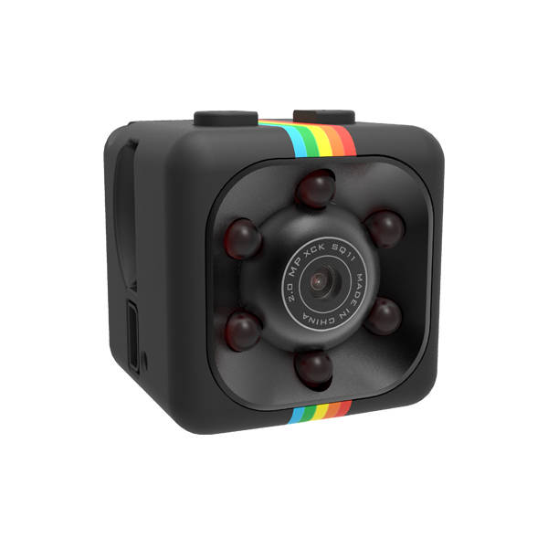 SQ11 1080P Mini Night Vision DV Auto Video Recorder Vlog Sport Camera Support TV Out Mon (Color Red)