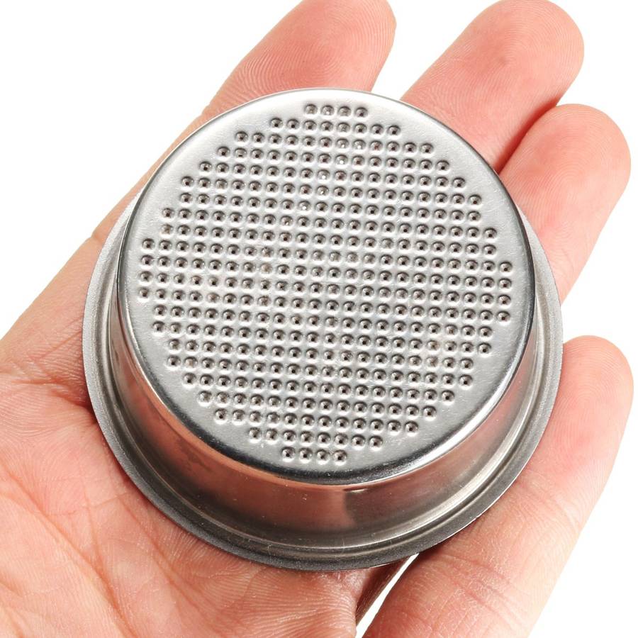 Dia 51mm Stainless Steel Non Pressurized Filter Basket Reusable Coffee Filter For Coffee Machine