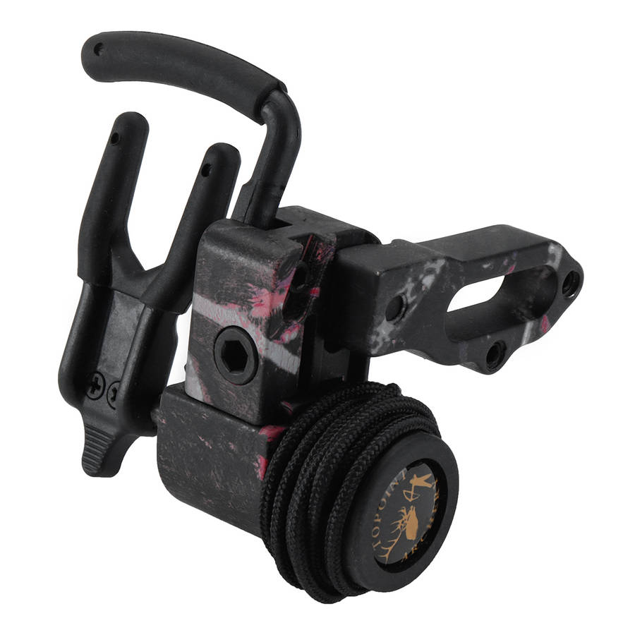 Archery Target Compound Bow Arrow Drop Away Arrow Rest Holder With Cord Lock Adjustable Right Hand C