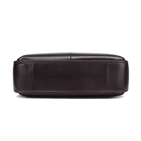 Men Genuine Leather Business Handbag Laptop Bags Briefcase Shoulder Bag