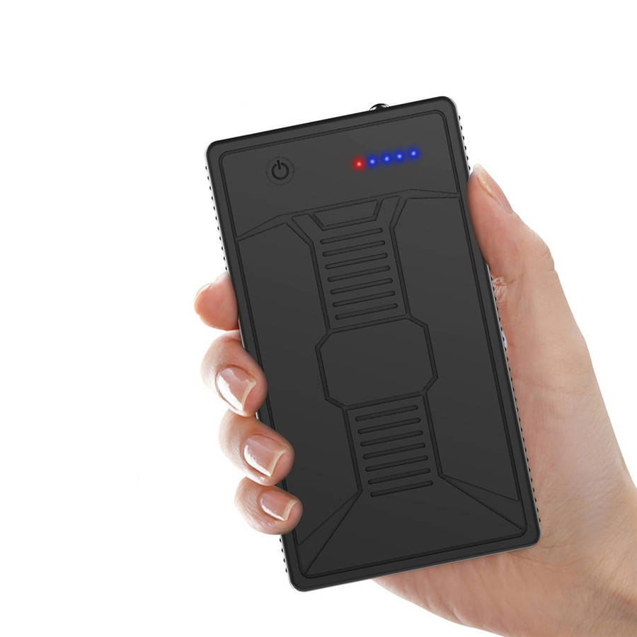3-in-1 15000mAh 12V 5V Portable Charger Power Bank Built in LED Flashl