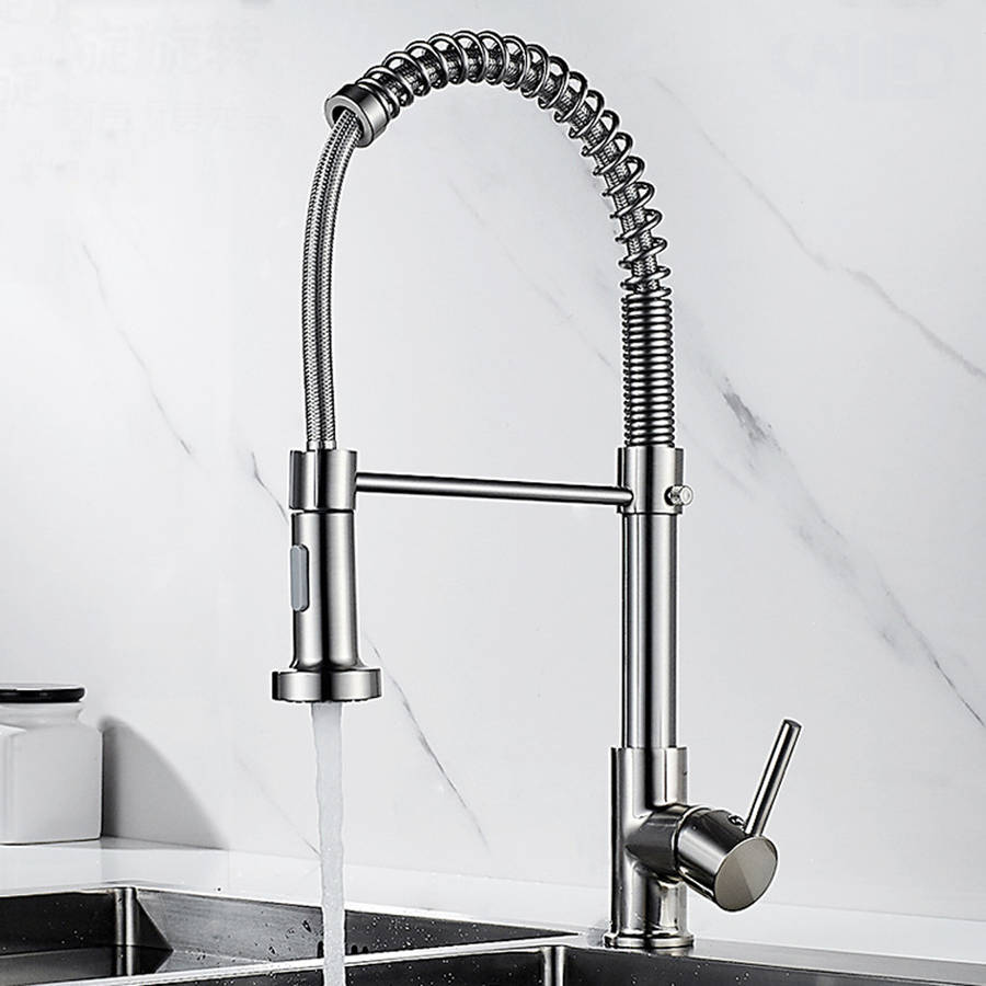 Kitchen Mixer Tap Rotatable Hot And Cold Water Multifunctional Sink Kitchen Spr