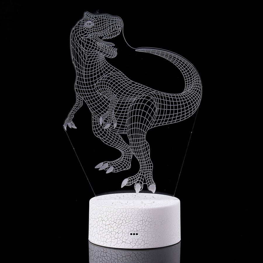 New 3D Illusion Night Light Touch Remote Control Home Decor Table Desk Sleeping