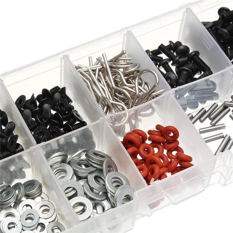 270PCS Set Screws Box Repair Tool Kit For HSP 1/10 RC Car Parts...