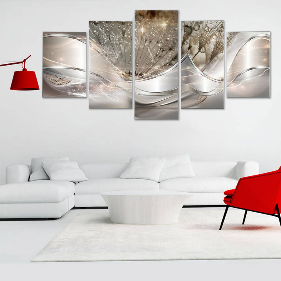 5pcs Painting Canvas Wall Art Painting Home Decor Abstract Wall Art Picture for Living Room Home no