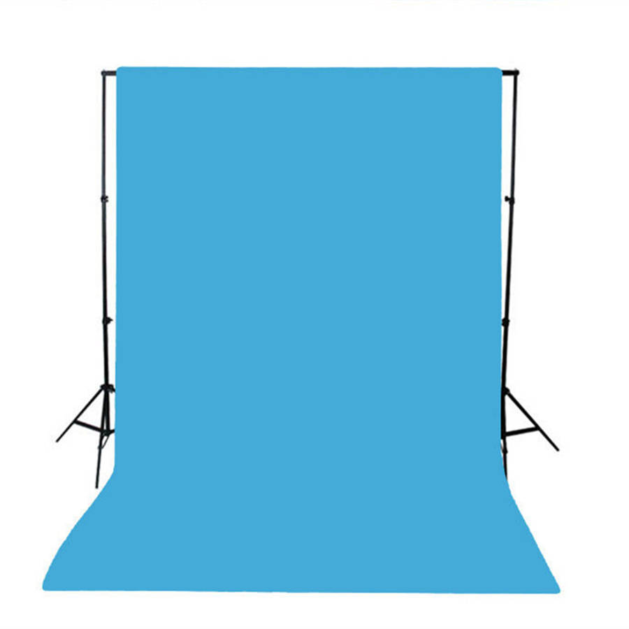 1.5x3M Green Black White Blue Yellow Pink Solid Color Photography Backdrop Background S (Color Grey)