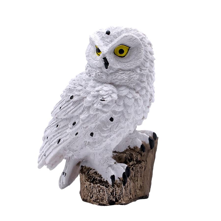New Solar Powered Owl LED Lawn Lamp Garden Decor Waterproof Landscape Light