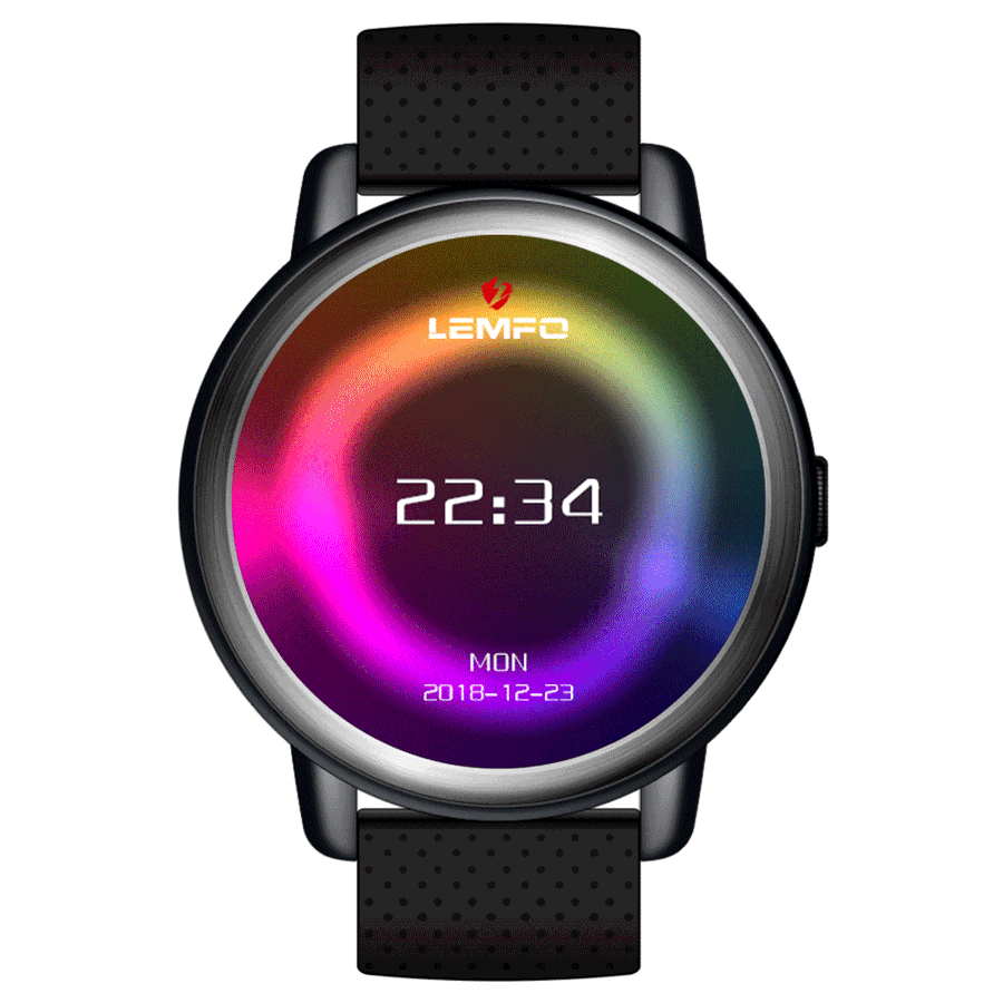 New LEMFO LEM8 2G+16G 4G-LTE Watch Phone IP67 Waterproof Customized Watch Face Smart Watch