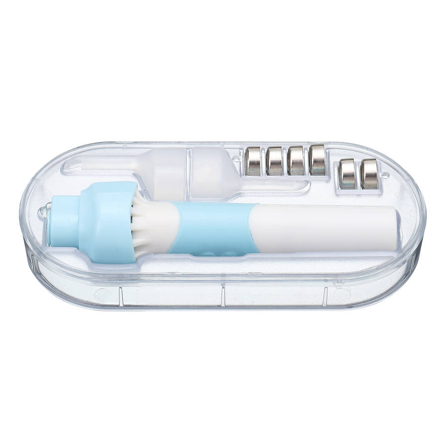 Ear Wax Removal Kit Electric Ear Cleaner Vacuum Ear Spoon with LED Light Soft Ear-Pick Clean Tools S