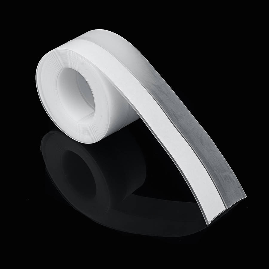 Self Adhesive Door Sealing Strip Weather Strip Silicone Soundproofing Window Seal (Length 3M)
