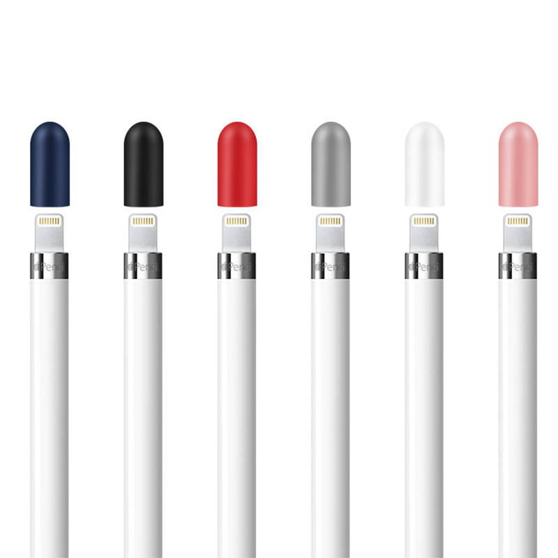 Bakeey Silicone Case Cover Apple Pencil Cap Holder / Nib Cover / Cable Adapter Tether for iPad Pro P