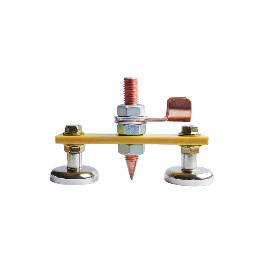Strong Magnetic Welding Ground Clamp Iron Artifact Locator Ground Iron Clamp Tool Connector (Type A)