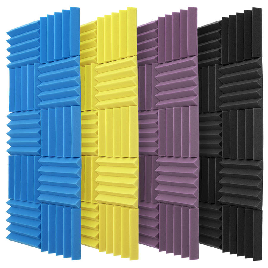 10Pcs Acoustic Foam Panels Acoustic Panels Studio Soundproof Foam Padding