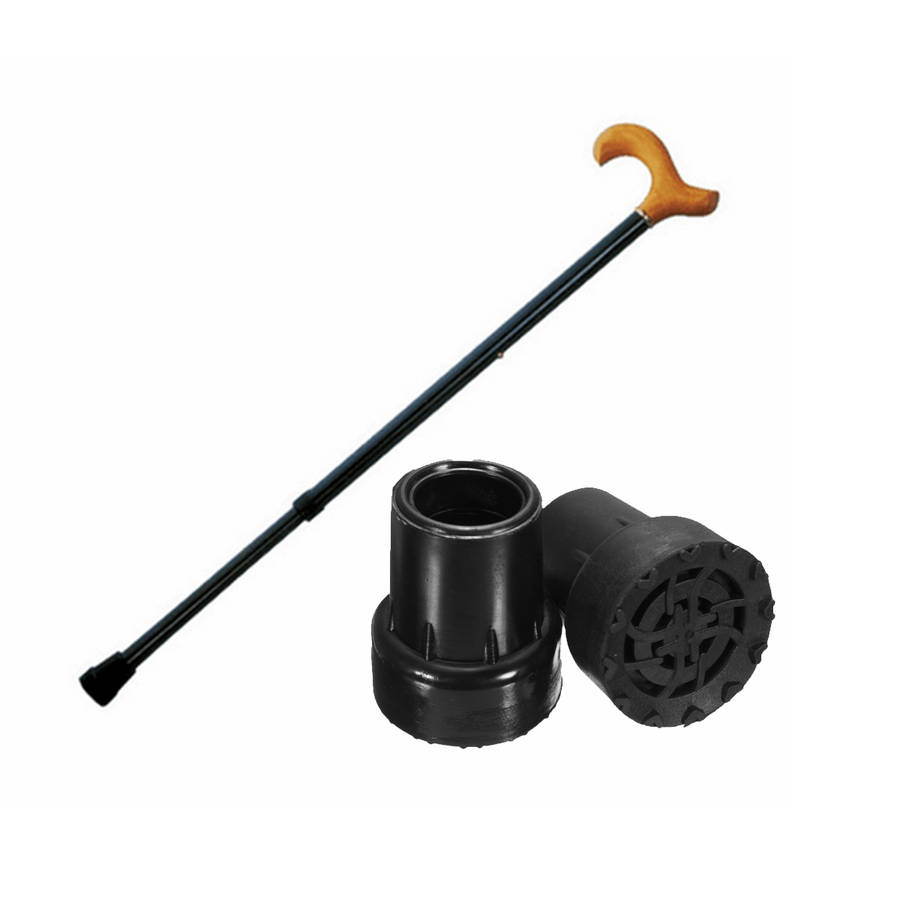 New Rubber Pad Cap Antiskid For Caliber 19mm 22mm Walking Stick Crutch Cane Bottom Pads
