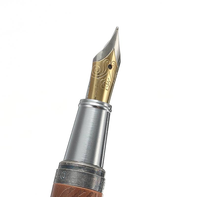 Rare Vintage Hero 395 Fountain Pen 0.5mm Fine Nib Copper Rod For Business Office School Supplies