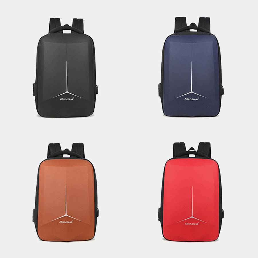 Waterproof Laptop Backpack with USB Charging Port and Password Lock