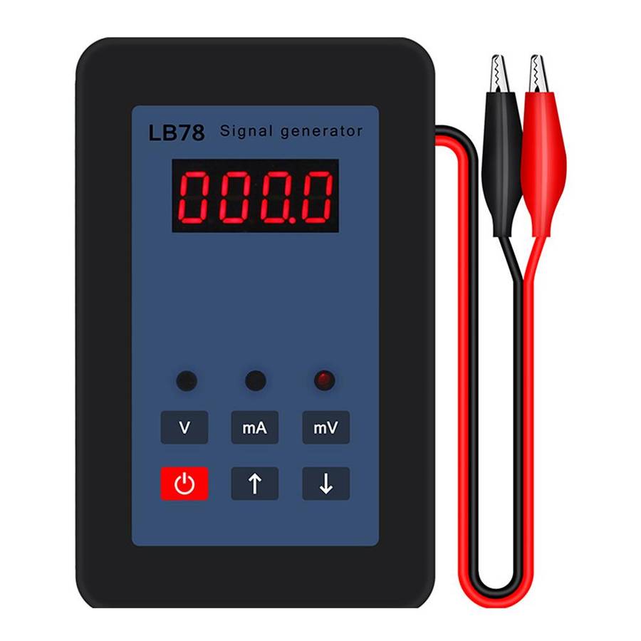 Portable 4-20mA Signal Generator 0-20mA 0-110mV Calibrator LB78 High Precision mA mV Signal Current