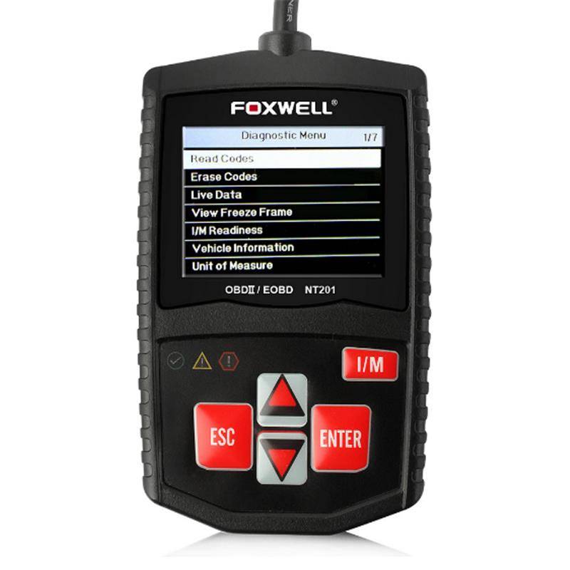 New Foxwell NT201 OBD2 Auto Scanner Automotive OBD OBDII Engine Fault Code Reade