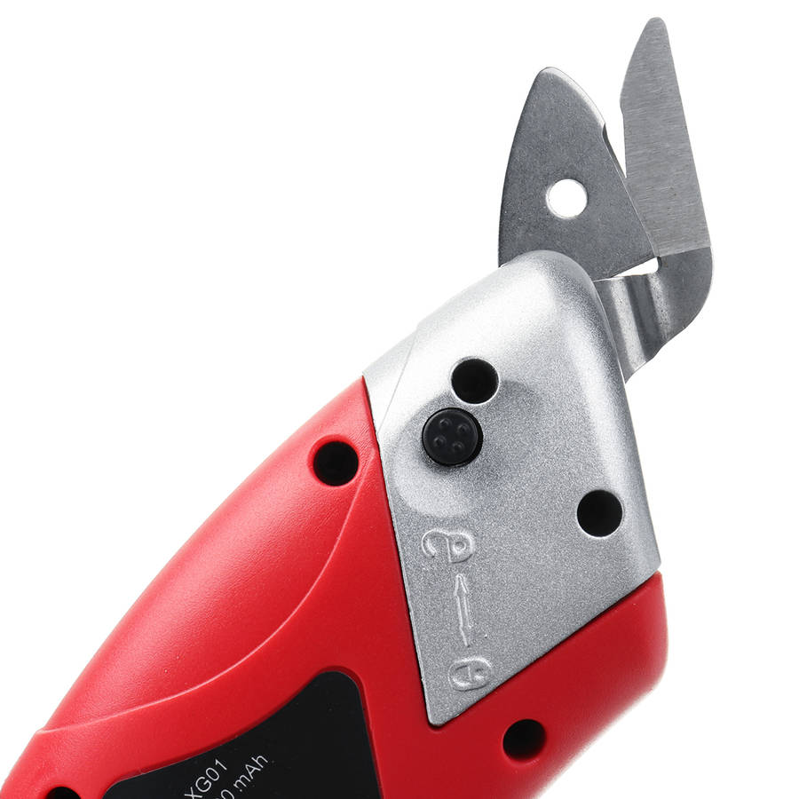 100W Cordless Electric Scissors Auto Cutter with 2 blades Fabric Cutting Machine - Free Shipping