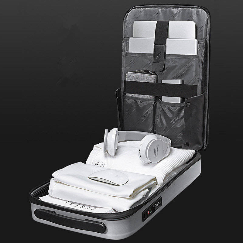 Bange Pc Hard Shell Shoulder Backpack Business Backpack Tsa Anti-Theft Computer Bag Usb Charging Wat