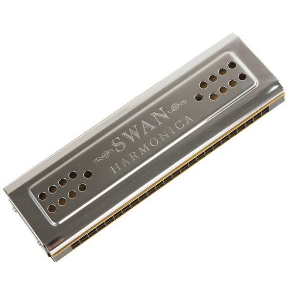 Swan SW24-12 24 Holes Double Sided Key C G Harmonica
