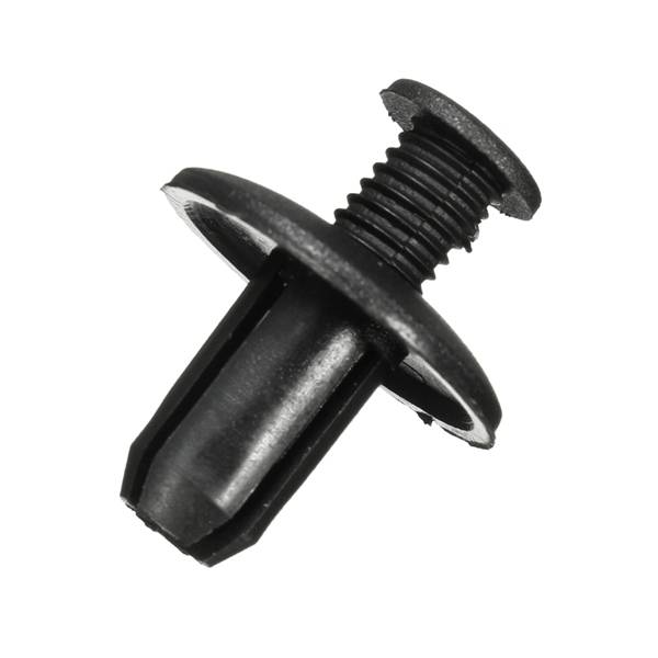100pcs 8mm Plastic Rivets Fastener Clips Pushpin For Car Auto Fender Bumper