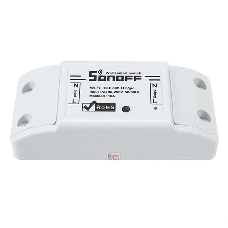 New SONOFF Basic DIY WIFI Wireless Switch For Smart Home With ABS Shell Mobile APP Timer Socke