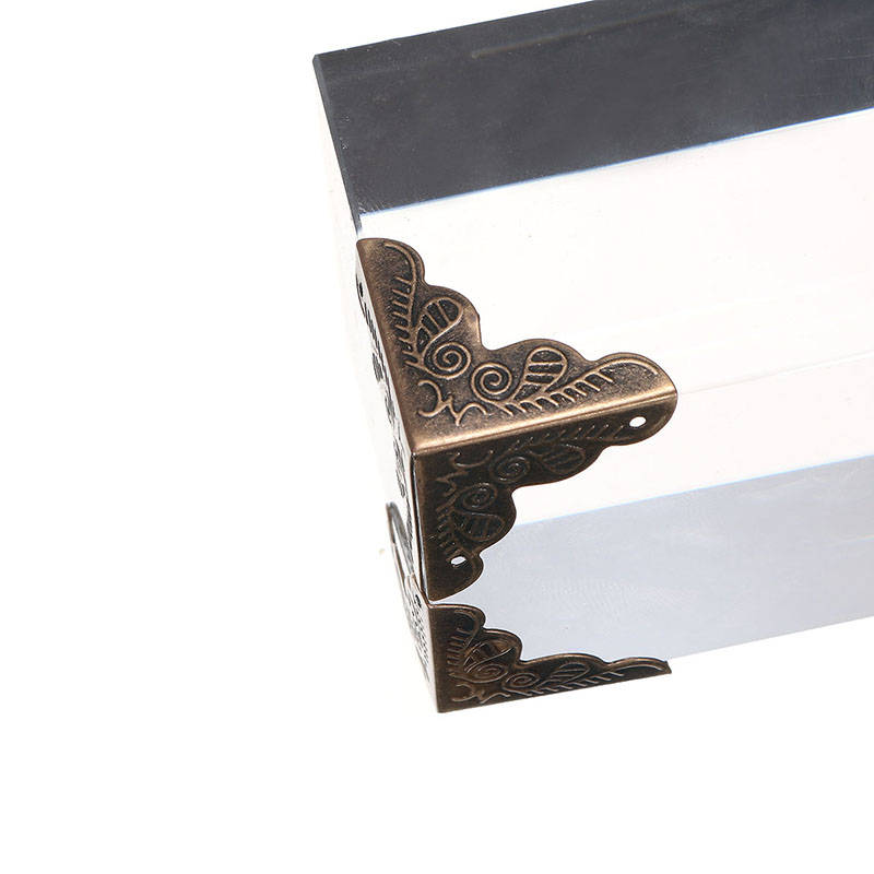 30Pcs Elegant Decorative Corner Protectors Brackets Edge Cover Rattan Pattern 3 Colors