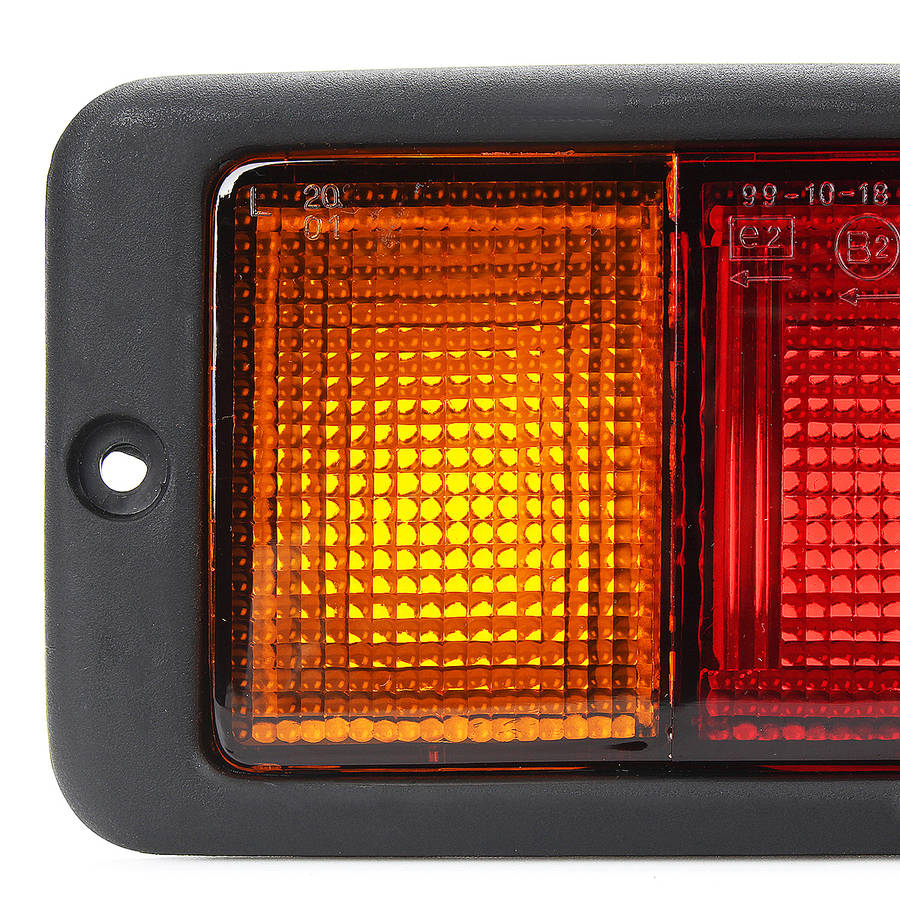 Pair Halogen Car Rear Tail Light Shell Left+Right Lamp For Mitsubishi Pajero Montero