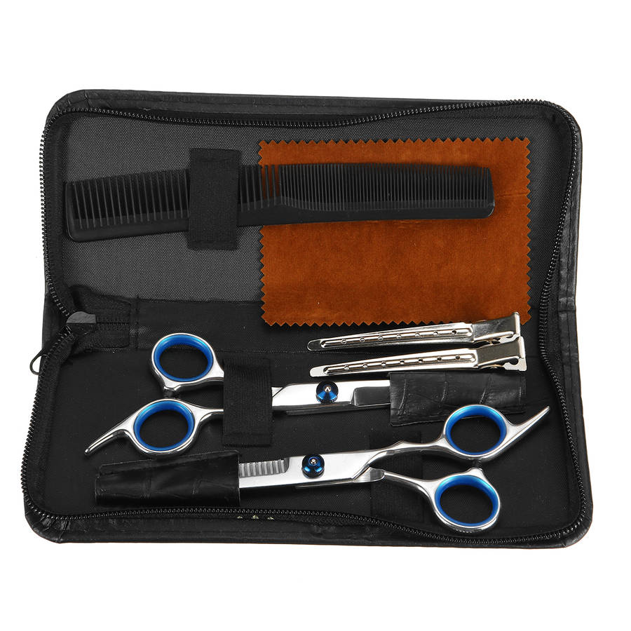 7pcs Professional Hair Scissors Set Hair Cutting Thinning
