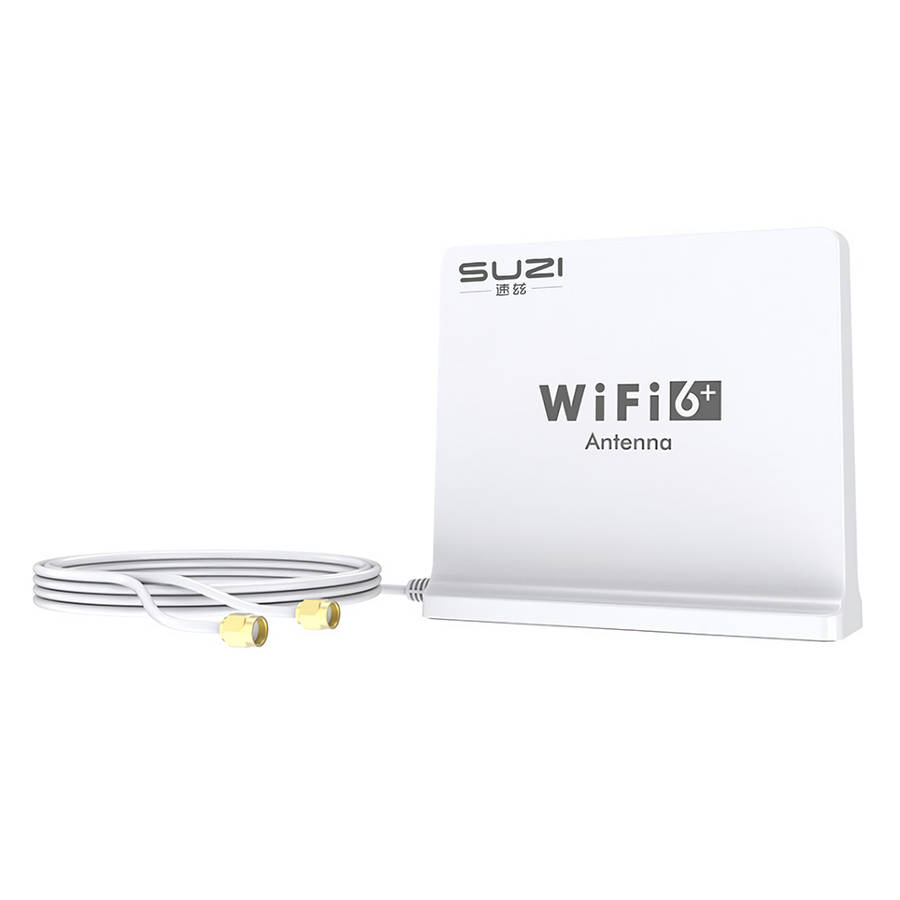 SUZI 4dBi High Gain Antenna Dual Band 2.4G 5G WiFi RPSMA Male Connector Antenna