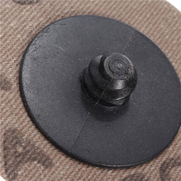 25pcs 2 Inch 80 Grit Roll Lock Sanding Discs R-Type Abrasive Sanding Pads