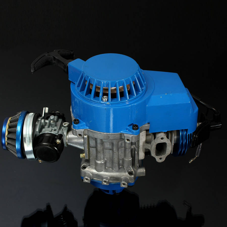 New Mini 49cc 2 Stroke Air Cooled Racing Engine Manual For Motorcycle Quad Dirt