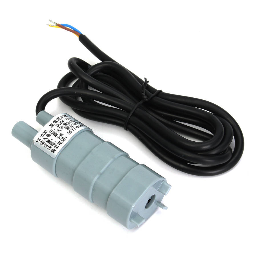 12V 840L/H 5M Pumping Head Mini Submersible Motor Garden Fountain DC Brush Water Pump