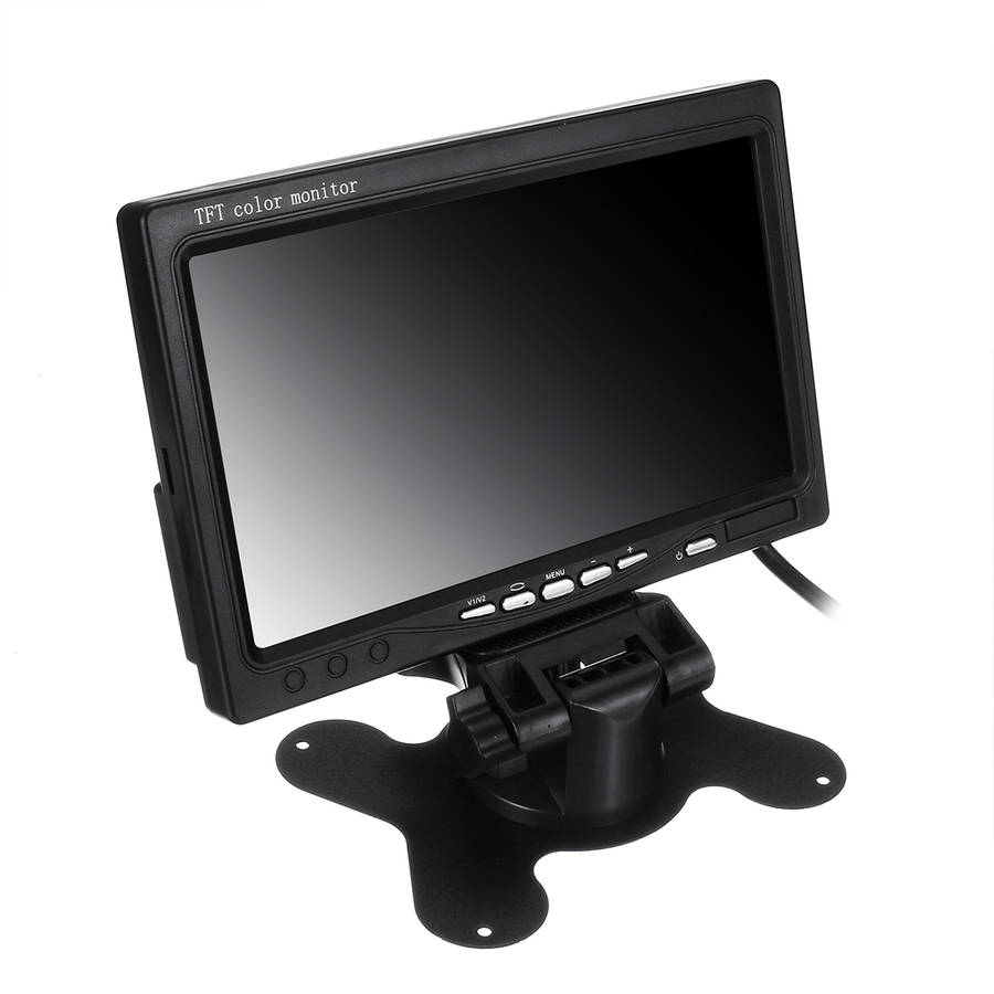 7 Inch Desktop Display Screen With Bus Camera 10 Meters Air Line Ccd Infrared Chip