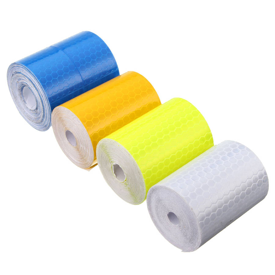 New 5cm X 300cm Reflective Safety Warning Conspicuity Tape Film Car Sticker