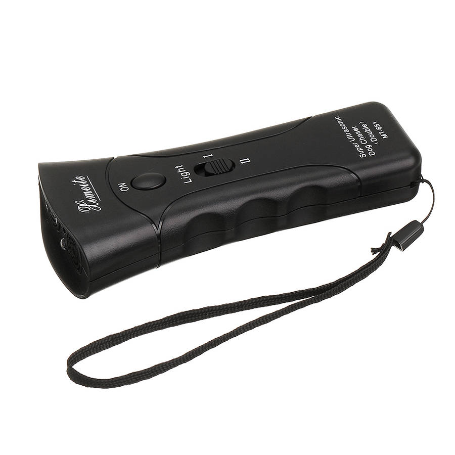 MT-651 Ultrasonic Dog Repeller With Infrared Laser Light Double Ultrasonic Horn Long Distance Electr